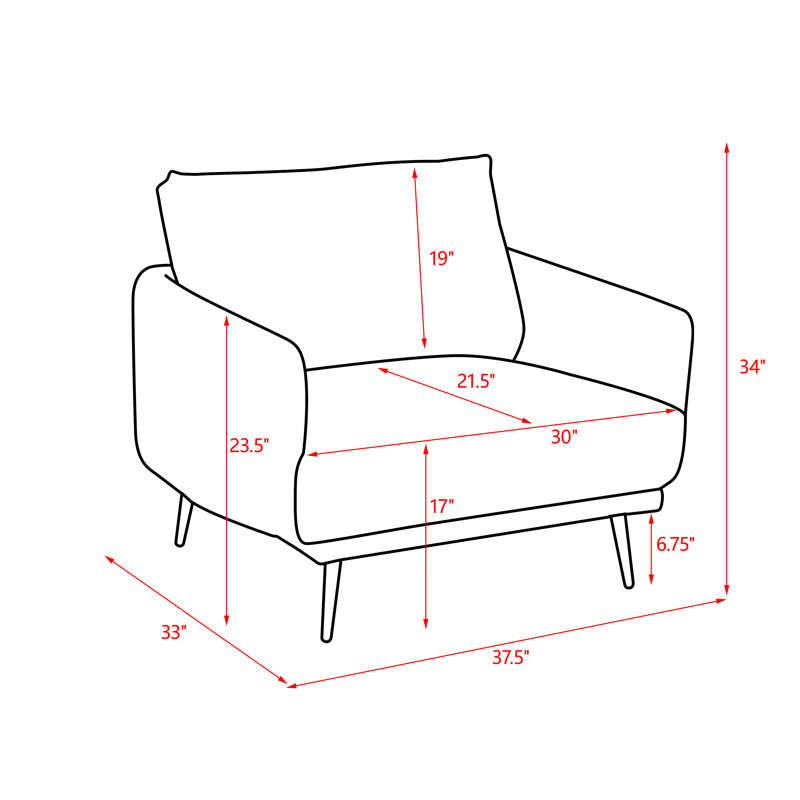 Fauteuil d'appoint surdimensionné à assise simple de 37,5 po Lanaijah pour salon (ensemble de 2), Velours bleu paon