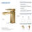 Cubic Single Hole Bathroom Faucet with Optional Drain Assembly-116469082-48024400