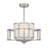 Corinne 26" 4-Light Fandelier in Satin Nickel with Remote Control-178287892