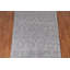 Tapis gris indien moelleux 5 x 8 po