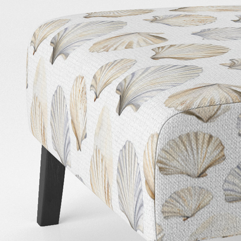 Fauteuil de chambre gris, Pantoufle sans accoudoirs