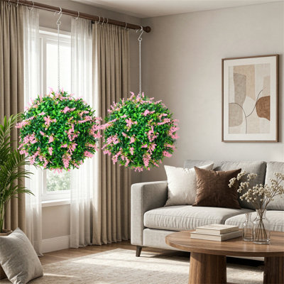 27 cm H Faux Topiary Plant