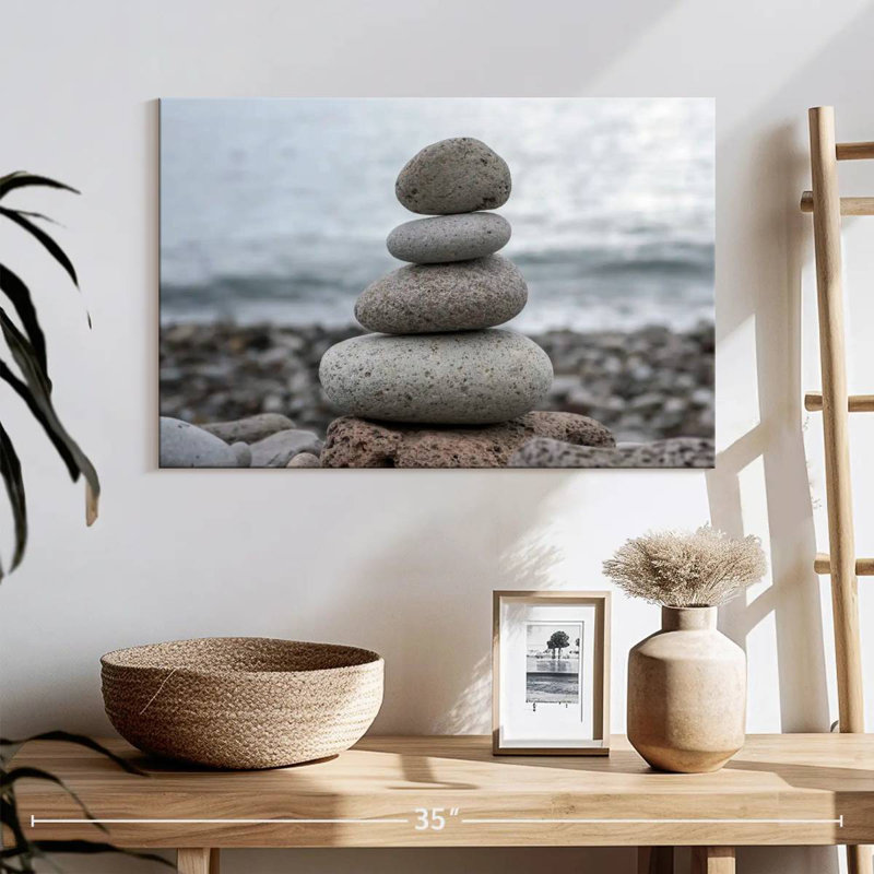 Kerrick Stacked Stones, H 8 po x l 12 po