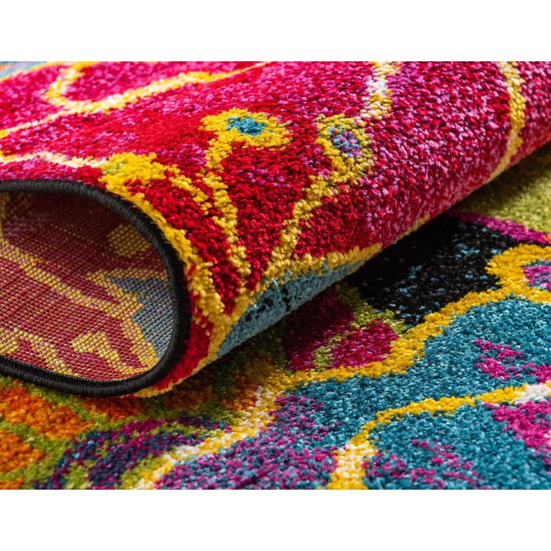 Lorene Floral Indoor Rug, Runner 2'7" x 12'