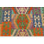 Tapis de couloir en laine tissé à la main tribal / géométrique / sud-ouest de 2 pi 7 po x 9 pi 10 po Cedorah