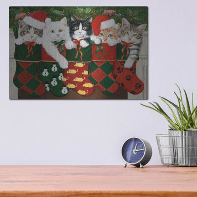 «Christmas Kittens» par William Vanderdasson