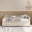 Twin size L-Shaped Upholstered Platform Bed with Storage and Drawers-110990649