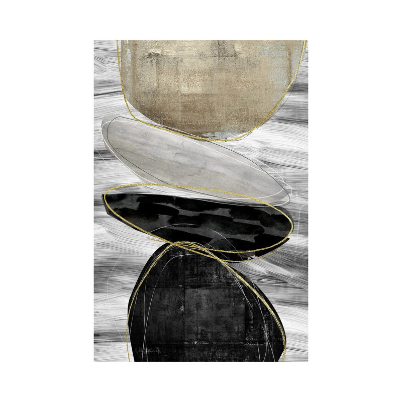 Stagger by Nikki Chu - Print on Canvas, Wrapped Canvas, 30.48 cm H x 45.72 cm W