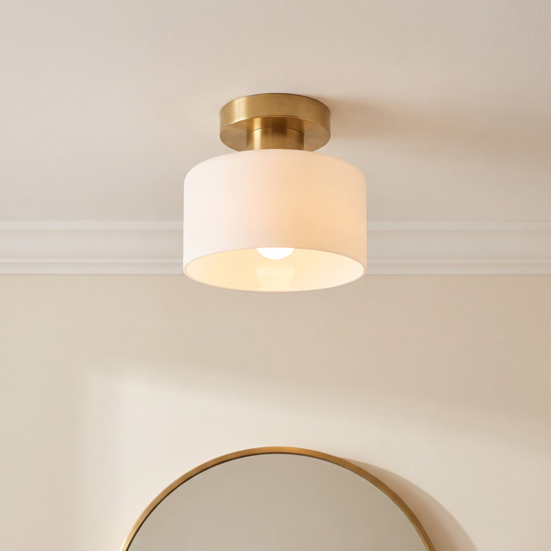 Malmo Tyrion Glass Flush Mount