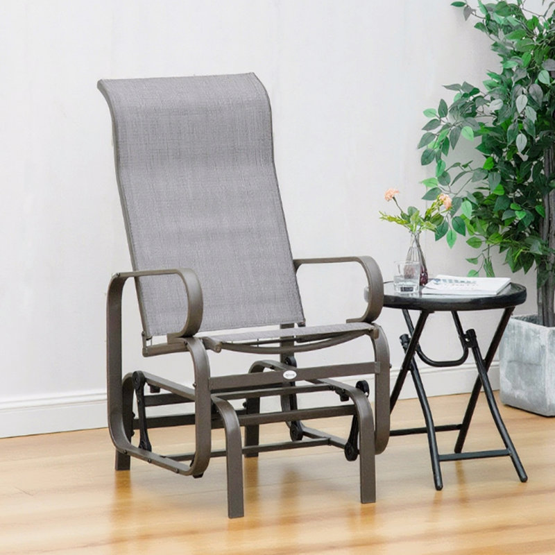 Chaise longue, chaise berçante simple