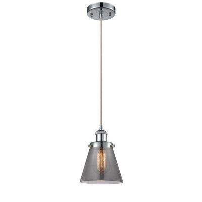 Luminaire suspendu conique à 1 lumière Wilmoth