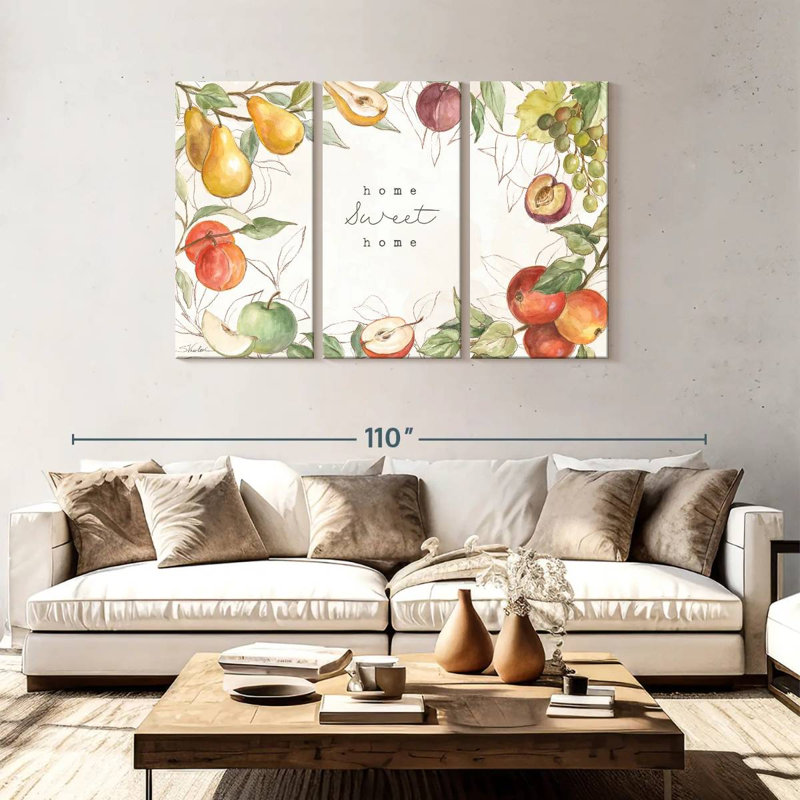 Plaque murale Kema In The Orchard I, H 48 po x l 74 po