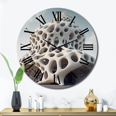 Horloge murale Organic Architectural Flow IV