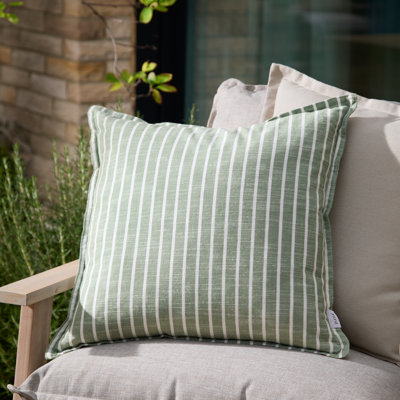 Hessle Indoor / Outdoor Striped Square Cushion