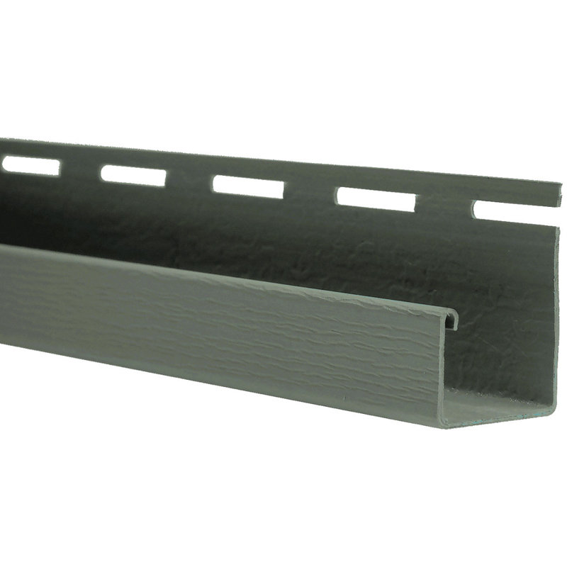 Caniveau en J de 1,5 po x L 90 po pour utilisation avec supports en mousse à dossier complet, Mousse clair