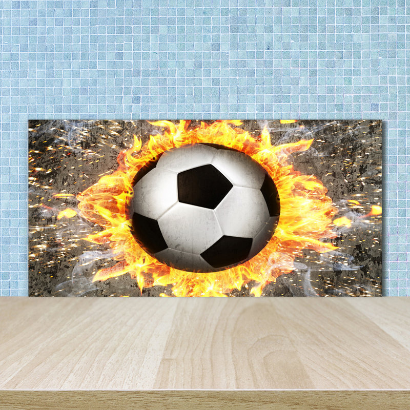 Audrinna 50cm W x 100cm L Glass Peel and Stick Panel
