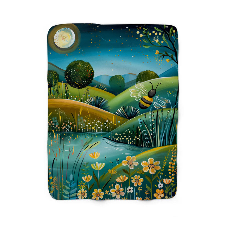 Throw Blanket, 60" L x 50" W
