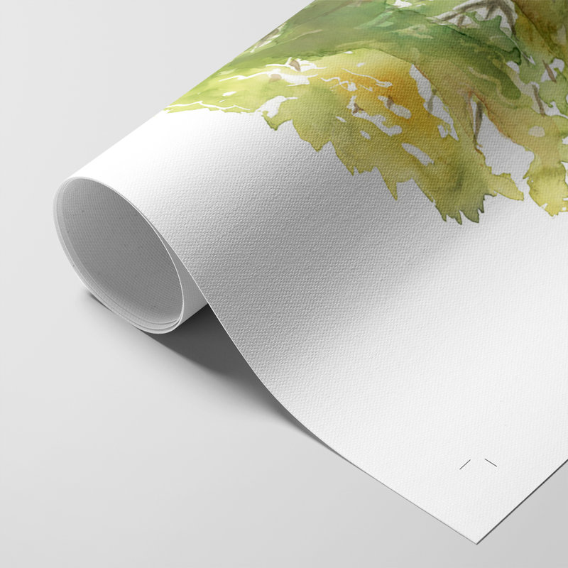 Larbre - Impression sur toile seulement - NON-CADRE, H 60 po x l 40 po