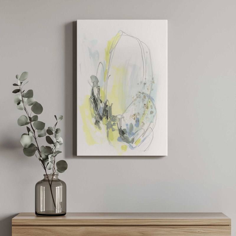 «Citrus Ice I» par June Erica Vess, reproduction d'art sur toile, 18" H x 12" W