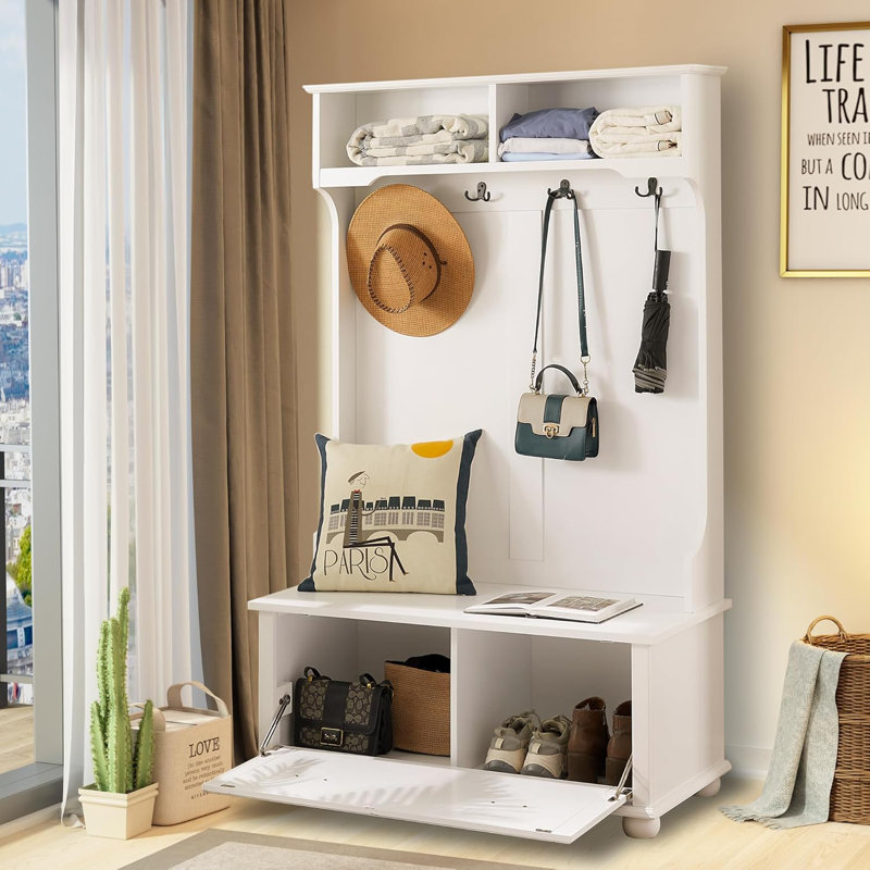 Système d'organisation 40,00 po Daveyon, Blanc