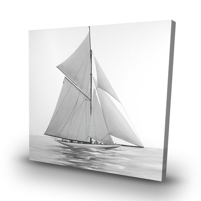 Sailing ship - 32"x32" art on canvas