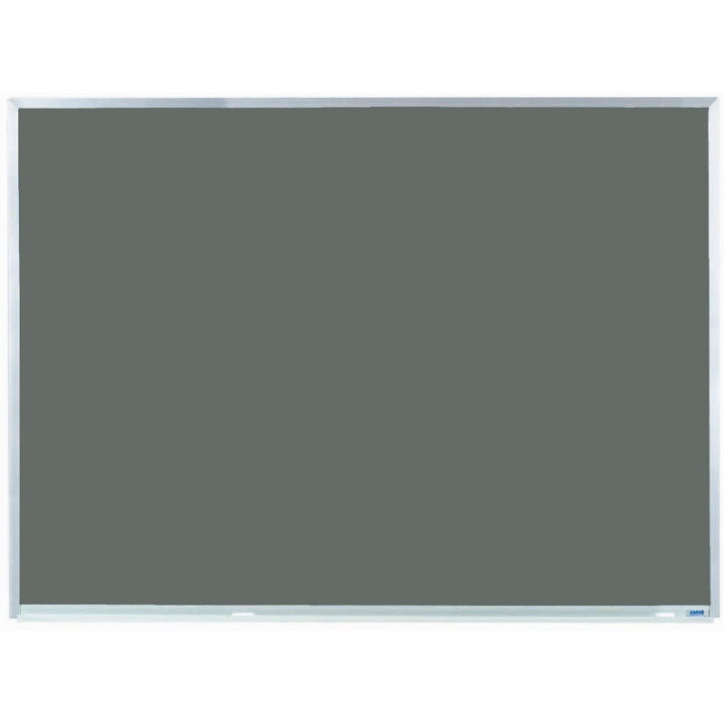 Tableau noir mural magnétique, H 3 pi x L 4 pi, Gris ardoise