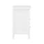 Table de chevet 2 tiroirs Weston White