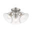 Sanes Large 3-Light 14.5" Semi Flush Mount-178361461