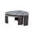 Nesting Granite Grey 2 Pieces Coffee Table