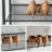 12 Tier Metal Shoe Rack, with Adjustable Flat or Angled Shelves, Set of 2, 6-Tier Stackable Shelf-913202058