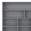 Lit superposé double au-dessus de double avec tablettes de rangement, structure de lit superposé en bois avec 2 tiroirs et armoire à couches multiples-592936196-592936198