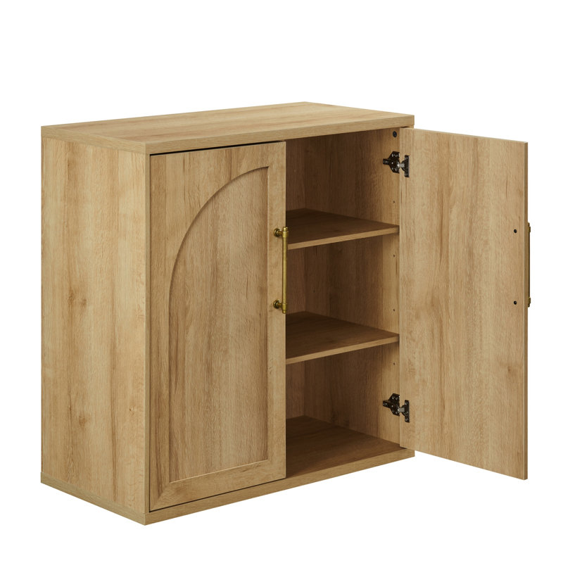 Kitchen Pantry Storage Cabinet, Chêne