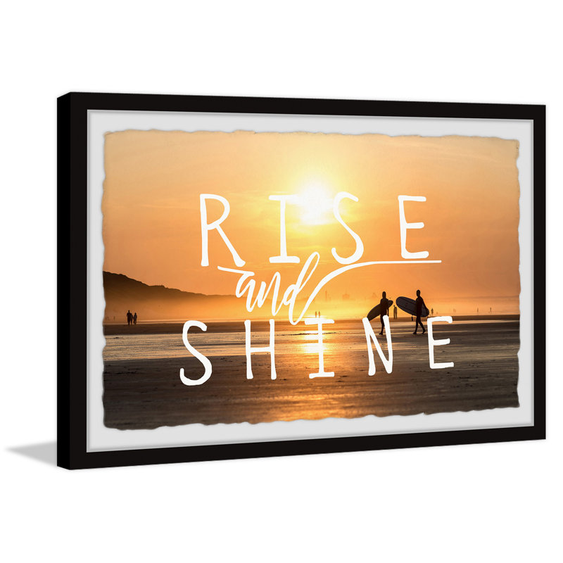 Rise And Shine XI by Marmont Hill - Single Picture Frame Print, 61cm H x 91cm W