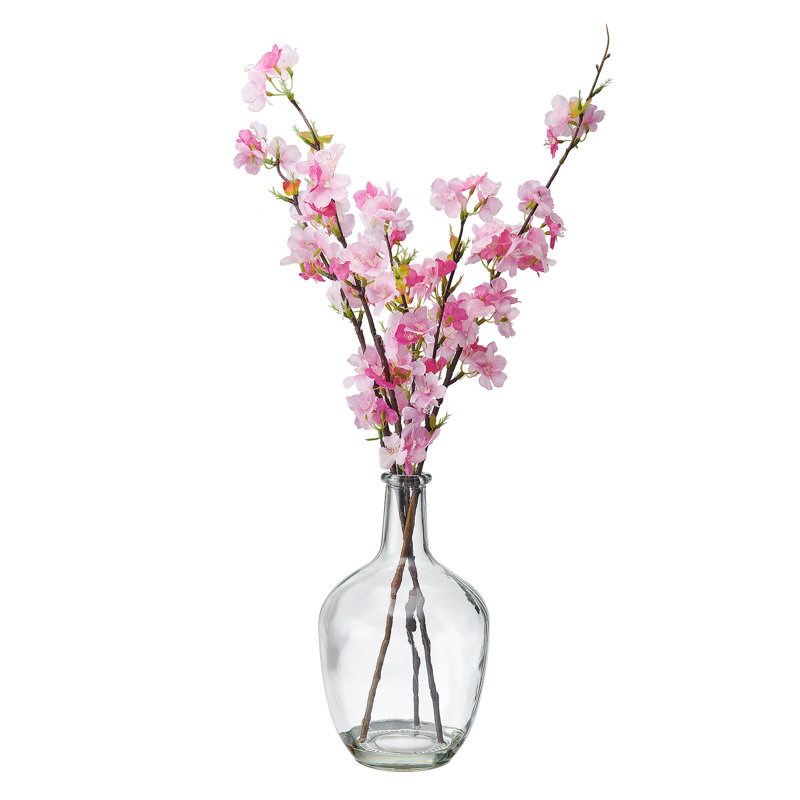 Elements Artificial Cherry Blossom Greenery, 25 Inch