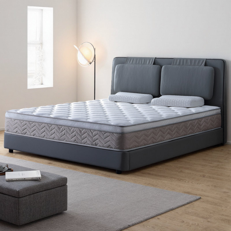 10 Inch Twin Hybrid Mattress with Pocket Springs & CertiPUR-US Foam - Medium Firm Support, Memory Foam for Pressure Relief, Fiberglass-Free (75" x 39" x 10")