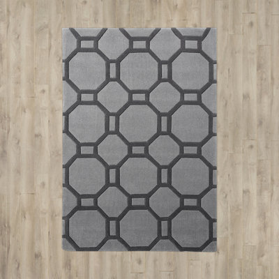 Phi Geometric Hand Woven Area Rug