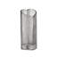  Vase en verre côtelé noir Elara-1831582714
