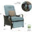 Craighead Luxury Recliner Patio Chair with Plush Cushions and Accent Pillow-2107153607