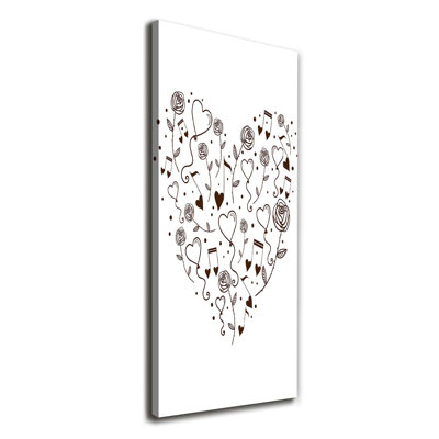 Heart - Wrapped Canvas Print