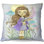 Cadeau de canapé carré doré coussin décoratif