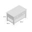 Wellington Solid Coffee Table with Storage