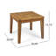 Table d'appoint d'extérieur en bois d'acacia-1541234130