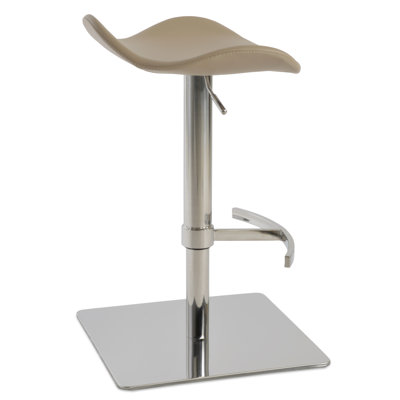 Falcon Piston Adjustable Height Swivel Bar Stool by sohoConcept