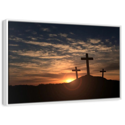 Croix de silhouettes