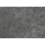 Table d'appoint en stratifié gris et métal noir, contemporaine pour la décoration de la chambre à coucher