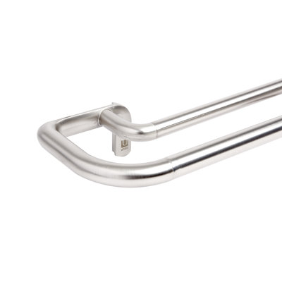 Tringle à rideaux double réglable 0,75 po