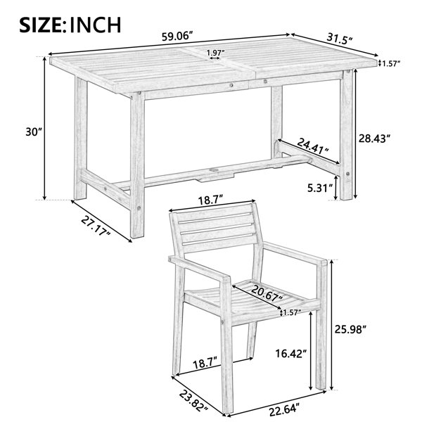 Dimensions du produit