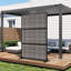 Metal Privacy Screen Panel Pattern