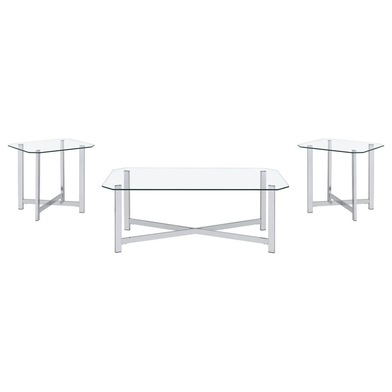 Ensemble de tables basses 3 pièces Linda