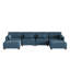 Canapé modulaire en velours côtelé Maelina -107665273-119222694